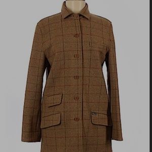 Brown/Tan Wool Coat